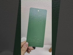 Highly Durable Wrinkle Green Powder Coating for Covering Defects and Inperfections
