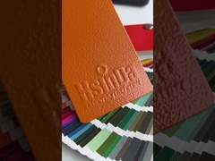 رنگ پودری بافت چرمی پوست پرتقالی RAL 2000 برای ابزار و یراق آلات