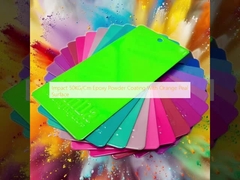 ضربه 50 کیلوگرم/سانتی‌متر پوشش پودری اپوکسی با سطح پوست پرتقالی