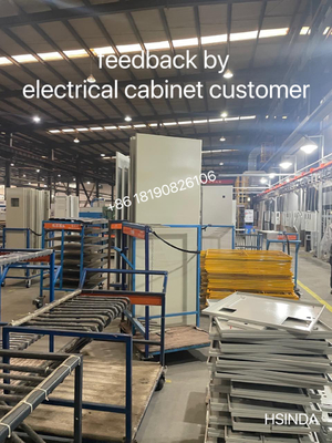 اسپری رنگ RAL 7032 RAL7035 پوشش پودری بافت نازک برای کابینت برق اشنایدر زیمنس