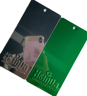 رنگ توهم Super Chrome Dry Plating Green Electrostatic Powder Coating رنگ اسپری