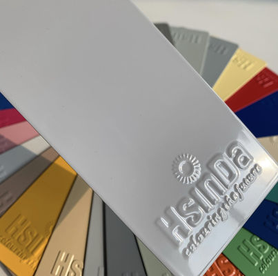 RAL7035 رنگ پوششی پودری پلی استر روشن خاکستری با 180-200 °C برای اسپری الکترواستاتیک