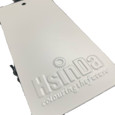 Hsinda RAL/PANTONE پوشش پودری پلی استر صاف سفید برای صنعت مبلمان