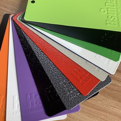 رنگ RAL K7 پوشش پودری Moire Shagreen برای فلز و مبلمان با رنگ اسپری الکتروستاتیک 180-200 °C