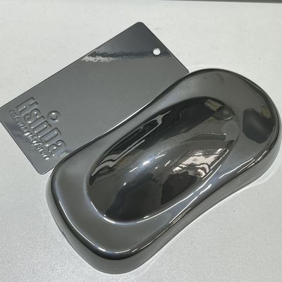 پوشش پودری آینه کروم آسان برای تمیز کردن رنگدانه رزین پلی استر اپوکسی برای فلز پایان چرخ و قاب موتورسیکلت لاک