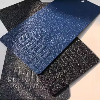 Hsinda Epoxy Polyester Powder Coating Anti - Scratch Ral رنگ پوست بافت اسپری رنگ