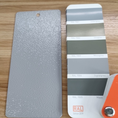 مقاوم در برابر آب و هوا RAL 7004 خاکستری چروک رنگ پوشش پولیستر پودری برای کابینت برق