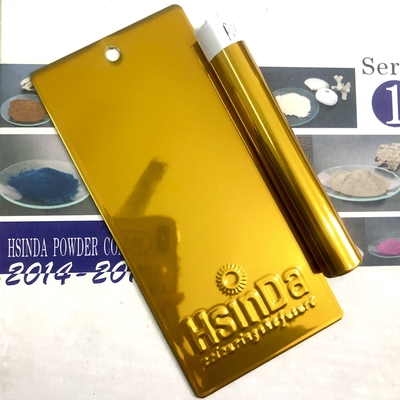 پوشش کرومی 24k اثر طلای خالص لایه های دوگانه پوشش پودری الکترواستاتیک برای مبلمان لوکس